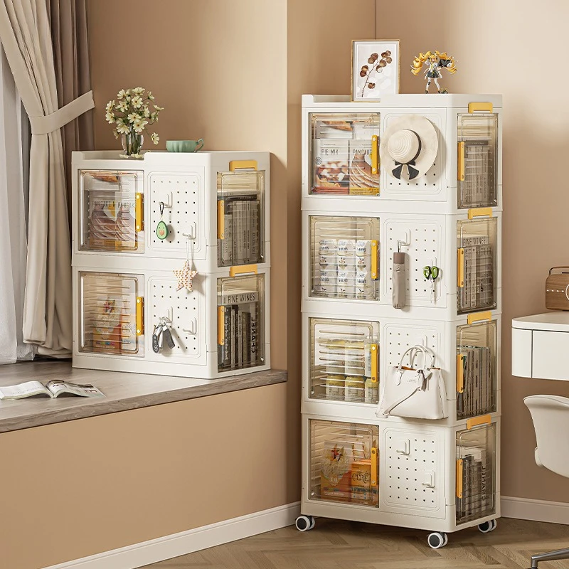 

Slim Gap Storage Cabinet Multi Layer Space Saving Organizer Kitchen Pantry Living Room Windowsill Foldable Snack Box Mueble