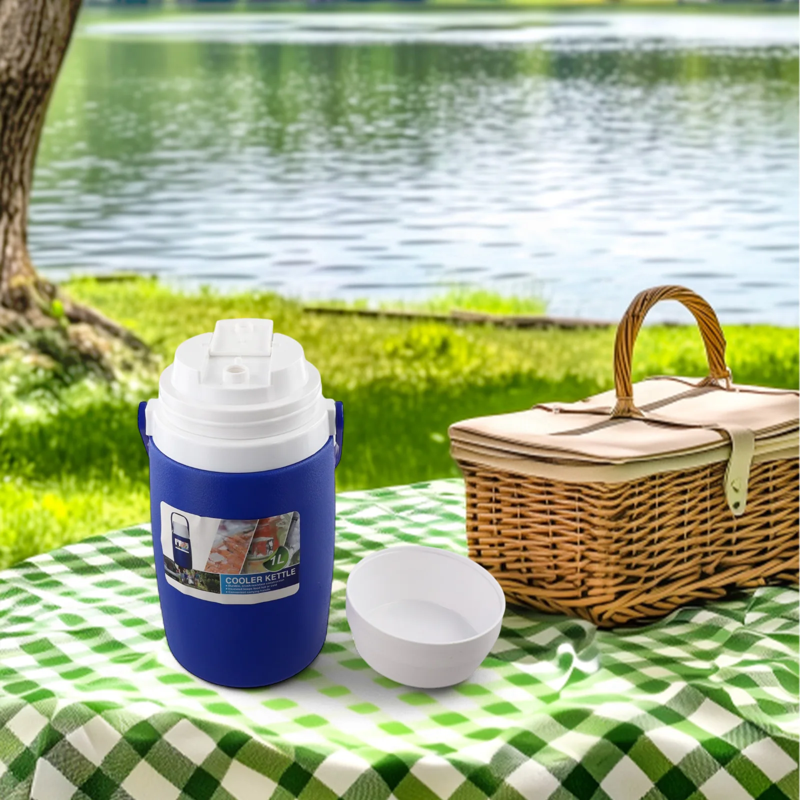 Easy Carry Sports Drink Jug Sports Water Bottle Approx. 23.5*11.5cm Portable Water Jug Freshness Preservation Design