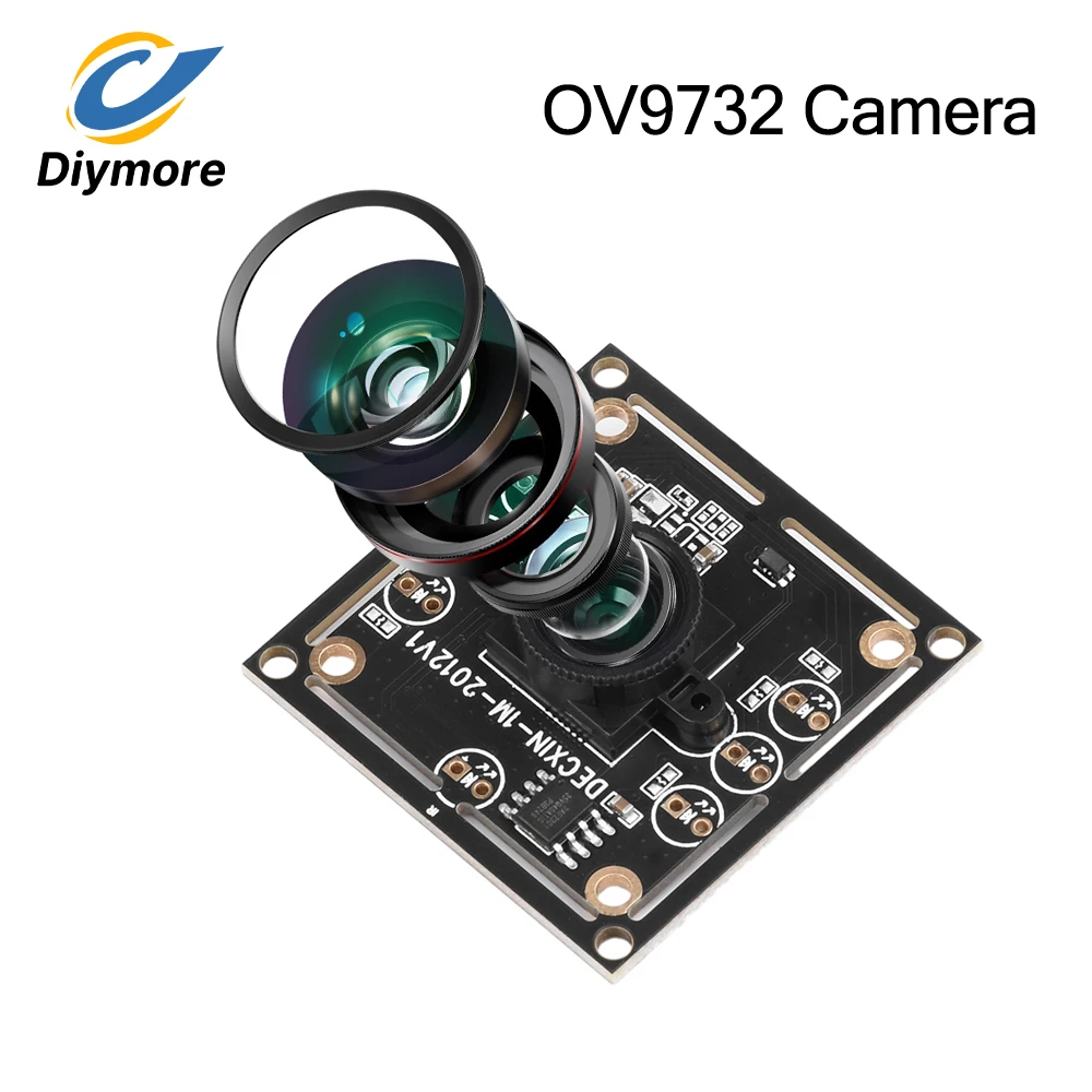 OV9732 Camera Module 1 Megapixel HD Camera Driver Free 1280*720/30FPS USB Adapter Cable 65 Degree 100 Degree Distortion Free