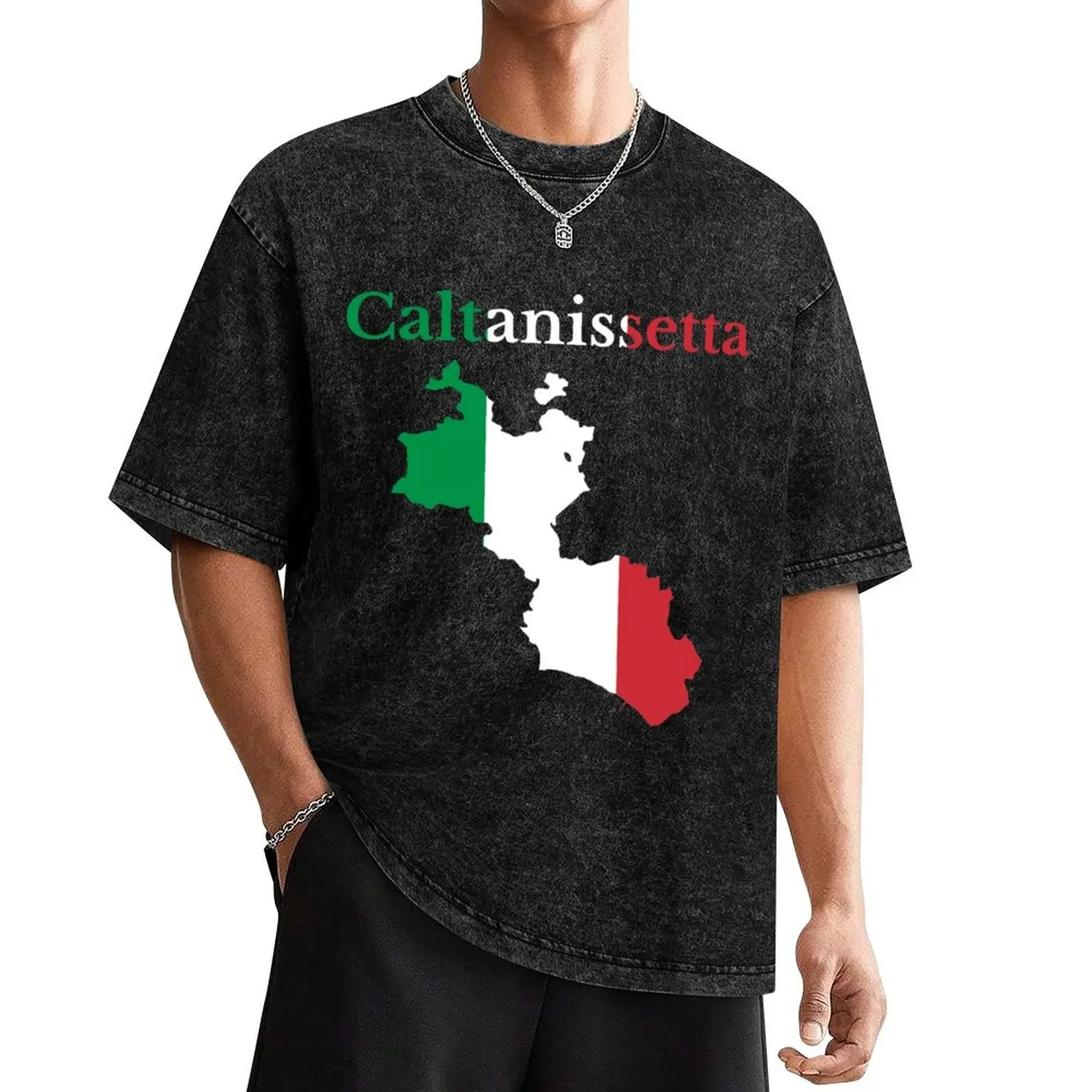 Province of Caltanissetta Map, Italian Province. T-Shirt man clothes shirts graphic graphic shirts mens t shirts pack