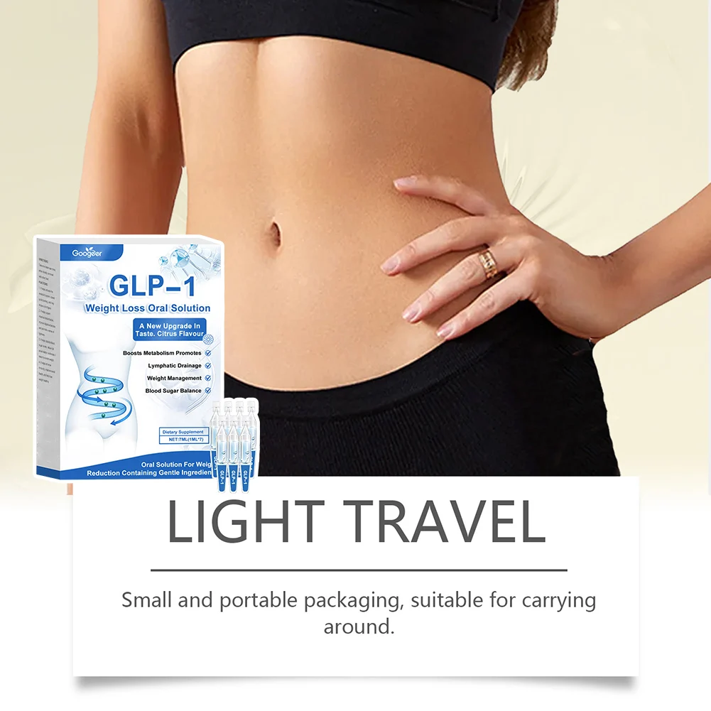 GLP-1 فقدان الوزن عن طريق الفم حلول GLP-1 قطرات سائلة للترقية النحيفة النحافة التي تعزز نكهة التمثيل الغذائي لإدارة الوزن