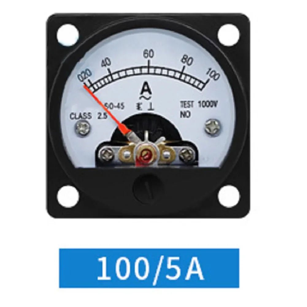 Measurement Error Analog Ammeter Package Contents Clear Scale Panel Meter Complete Sets Of Equipment Package Contents