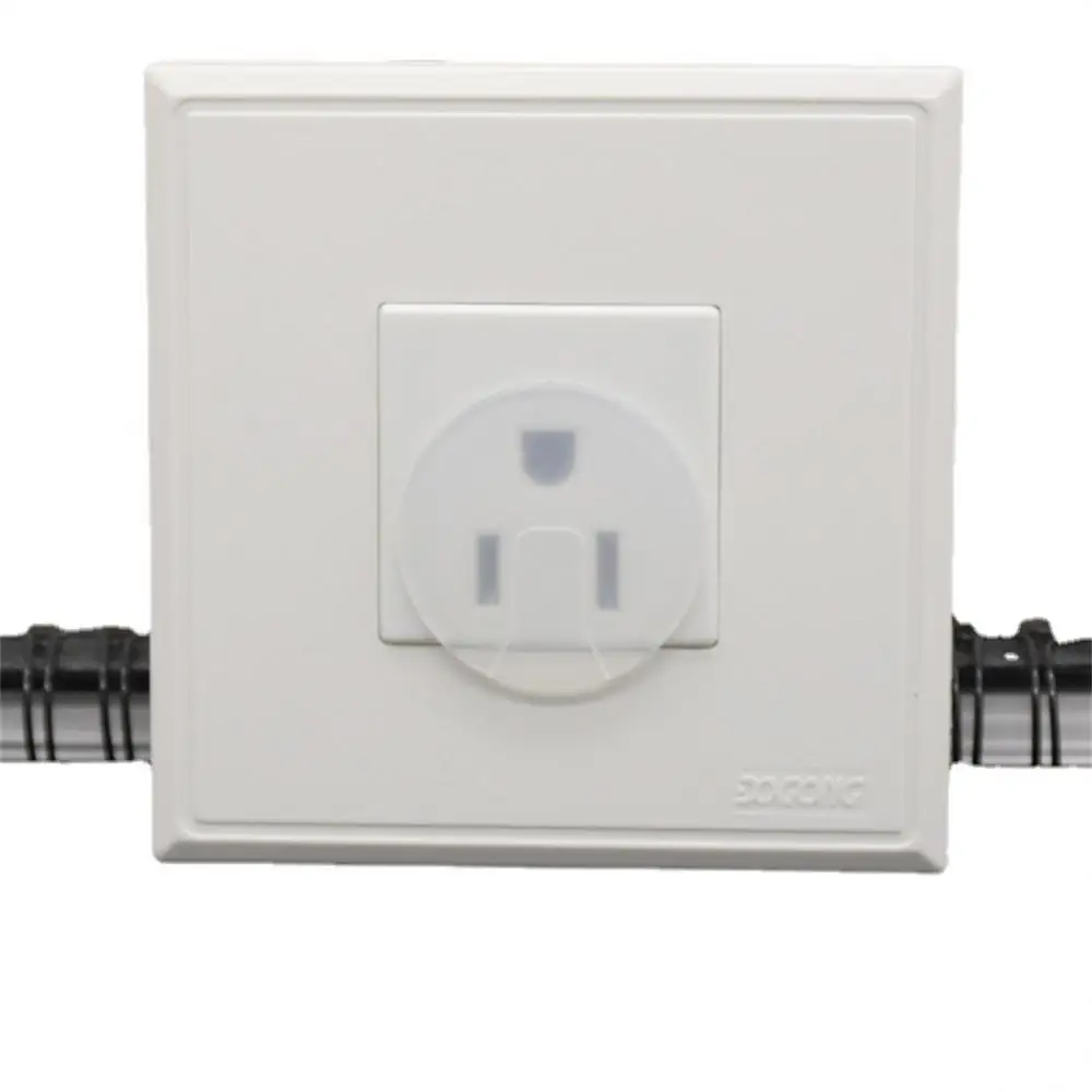 Socket Protection Cover With Handle Plug Protective Cover Anti Electric Shock Plugs Protector Plug Protection Sleeve Safety Plug