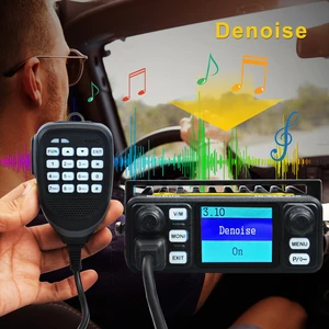 Hiroyasu-Mini Walkie-Talkie, Geräuschreduktion, FM-Radio, VHF, UHF, Doppelband, Doppeluhr, VHF, Rauschreduktion, Mobilfunk, IC-980pro, 25W, 200Ch 8 Hauptverkaufsradio Digital Communicator - №5