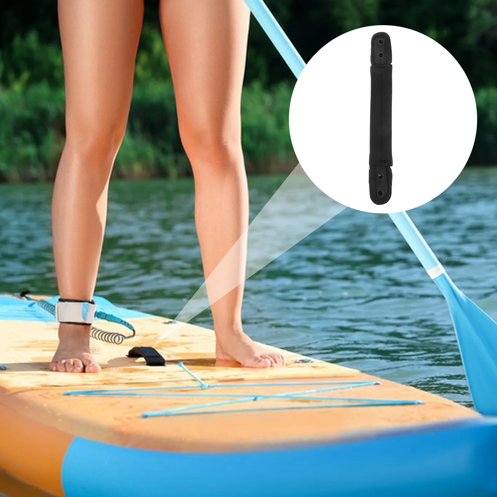 

Neoprene Surfboard Handle Durable Materials Easy Installation Multifunctional Design for Water Sports Enthusiasts