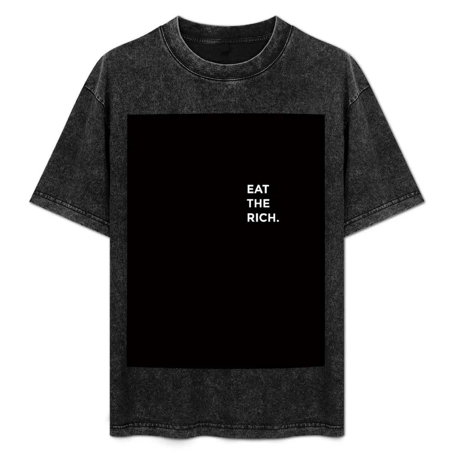 

EAT THE RICH T-Shirt Short sleeve tee summer 2025 shirts graphic tee men