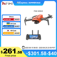 FIMI MINI 3 New Arrival 4K 60fps AI Night Video 9km range 3-axis Gimbal Camera Drones 249g Ultralight design Mini Drone 2024
