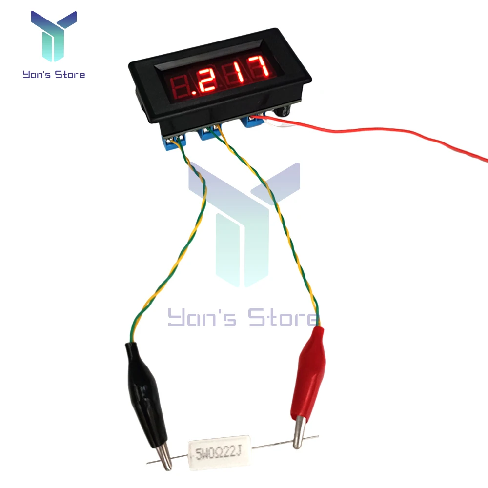 DC5V Tester rezystancji omomierz cyfrowy wyświetlacz DIY elektroniczny moduł do lutowania zestaw do ćwiczeń