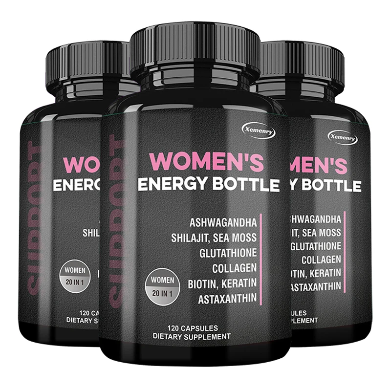 

Women's Energy Supplement - Improve Mood, Balance Hormones, Feel Energetic During The Day and Enjoy At Night