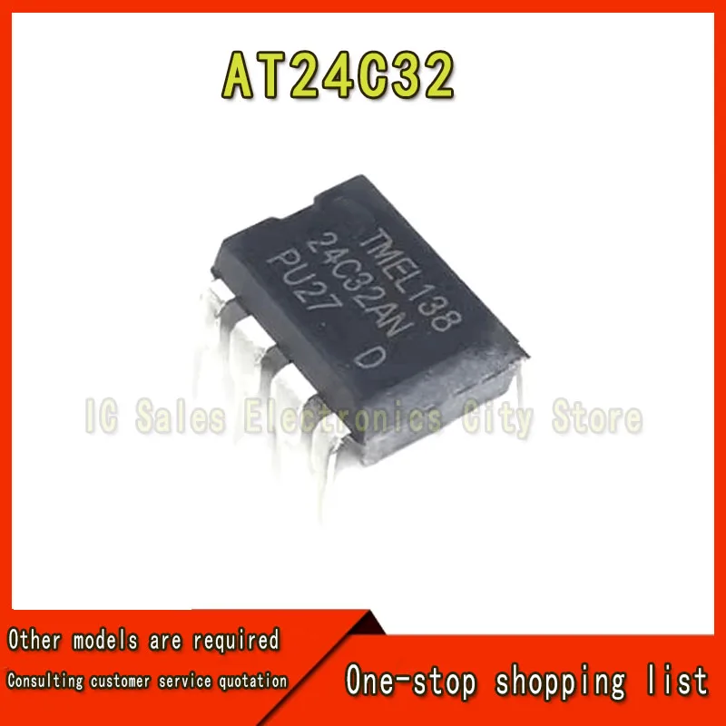 20 Stuks Op 24c02 At24c04 At24c08 24c08 At24c16 24c16 At24c32 24c32 At24c64 24c64 At24c128 24c128 At24c256 24c256 24c256 Dip-8