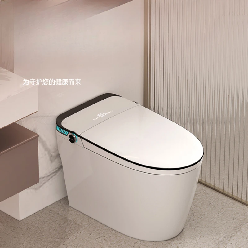 Household full-automatic intelligent toilet foam shield electric toilet without water pressure limitation integrated