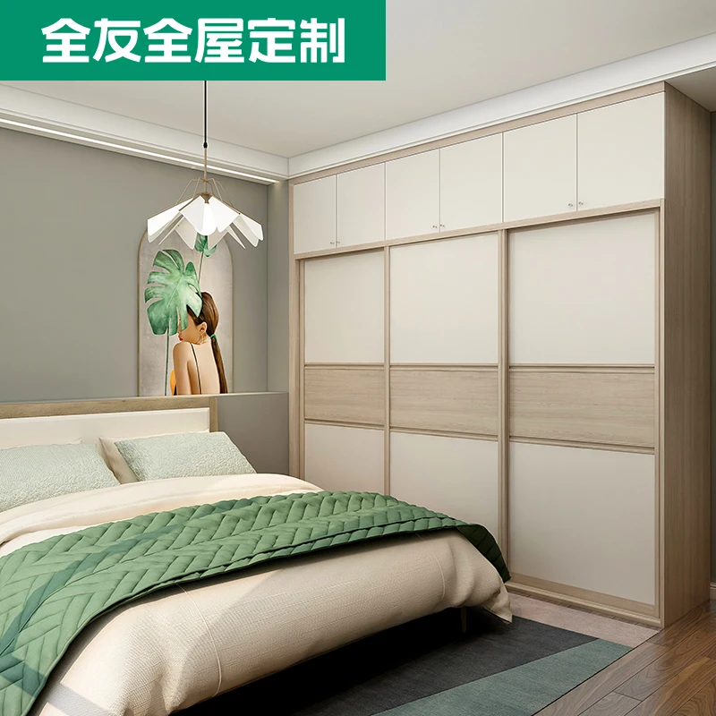 Customized wardrobe, sliding door cabinet, customized overall wardrobe, customized furniture, bedroom