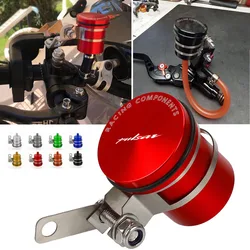 For BAJAJ PULSAR 200NS 200 NS/200 RS/200 AS 2018 2019 2020 - 2023 Motorcycle Brake Clutch Tank Cylinder Fluid Oil Reservoir Cup