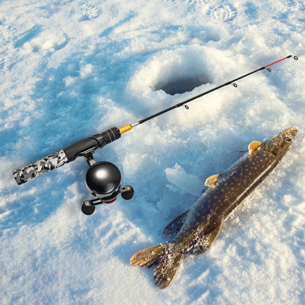 red Sealed Fishing Reel Sealed Show-proof Fishing Reel Fishing Slow Pitch Reel Compact Lightweight Build  red