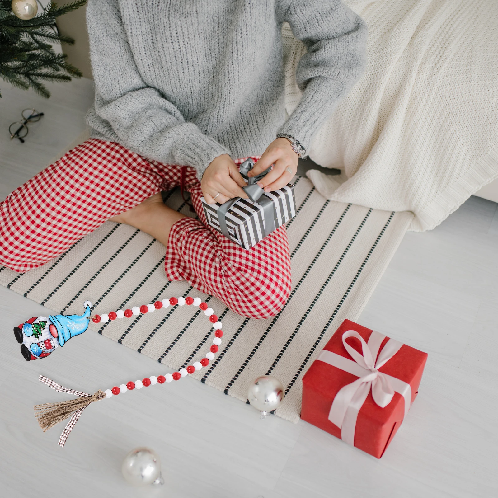 

Decorate Santa Claus Ornaments Christmas Decoration Wooden Indoor Decorative Wall Hangings