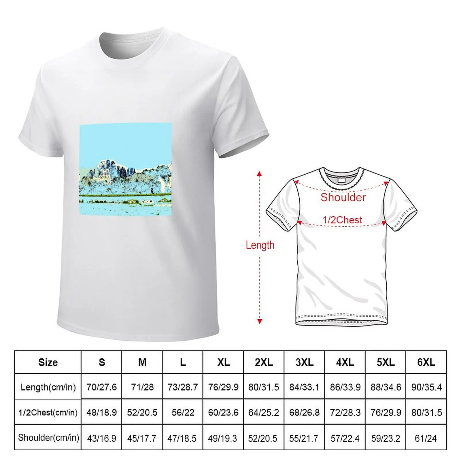 Photo effect T-Shirt sweat vintage clothes funny t shirts for men