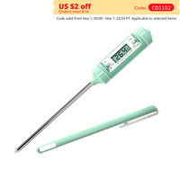 Baby Bottle Food Thermometer Instant Read LCD Digital Thermometer for Milk Food Water Temperature Check