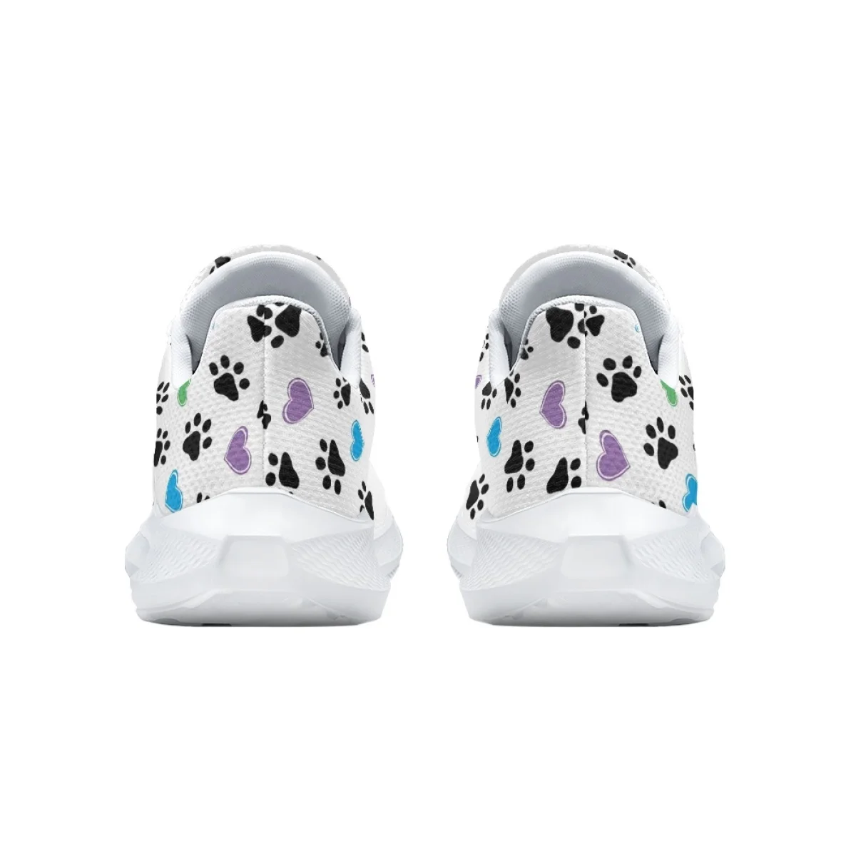 Pet Groomer Dog Paw Pattern Women's Sneakers 2023 New Fashion Casual Teenage Girls Lightweight Flats Footwear Zapatillas Hombre
