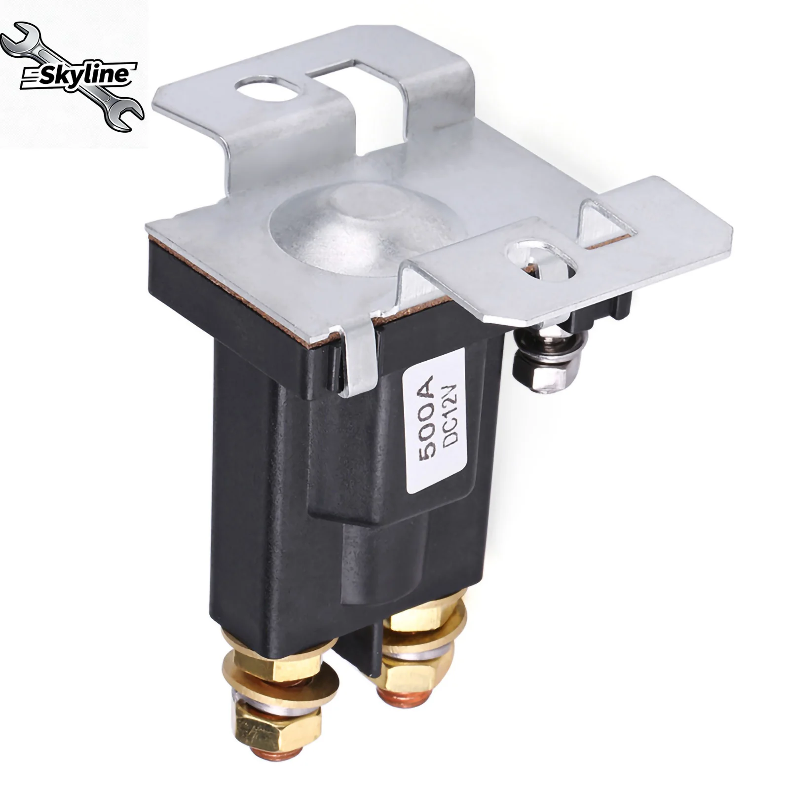 Heavy Current Relay High Current Starter Relay 500A DC 12V SPST Auto Start Contactor
