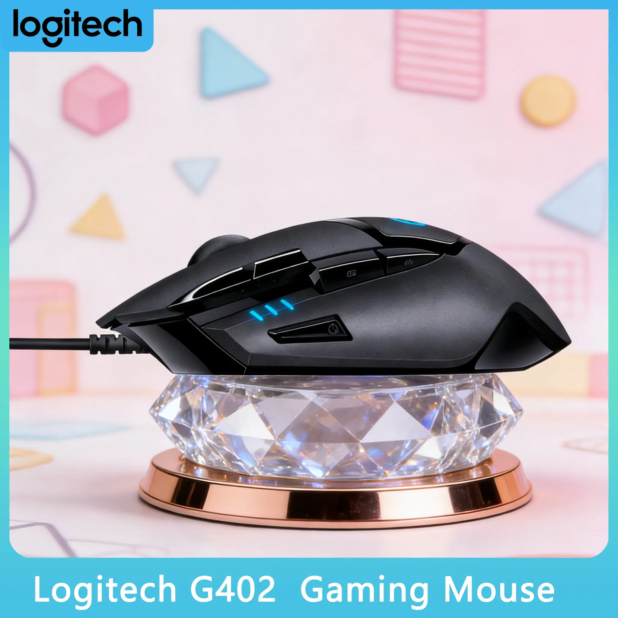 

G402 Wired Mouse - Ergonomic Design for All-Day Gaming