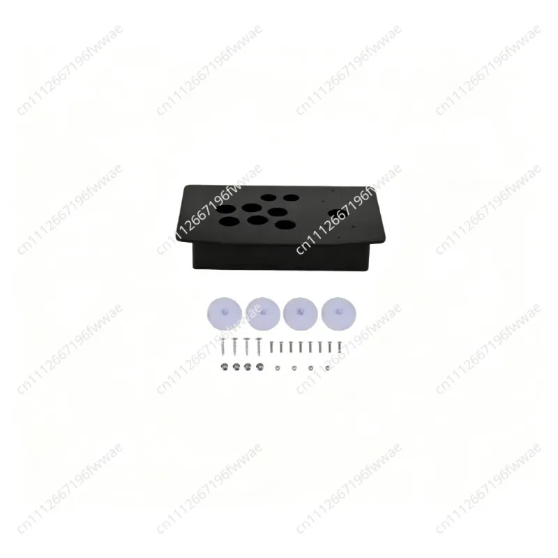 For Arcade Joystick Acrylic Panel Case for Arcade Game Machine DIY Can Be Installed Joystick Button for Retro Video Game Durable