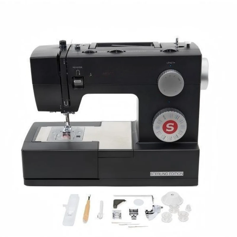 Black 4432 Multifunctional Home Desktop Small Sewing Machine Eat Thick Singer Sewing Machine