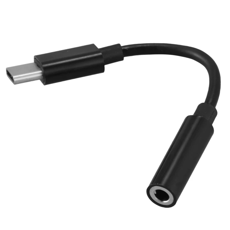 USB C To 3.5Mm Headphone/Earphone Jack Cable Adapter,Type C 3.1 Male Port To 3.5 Mm Female Stereo Audio Headphone Aux Connector