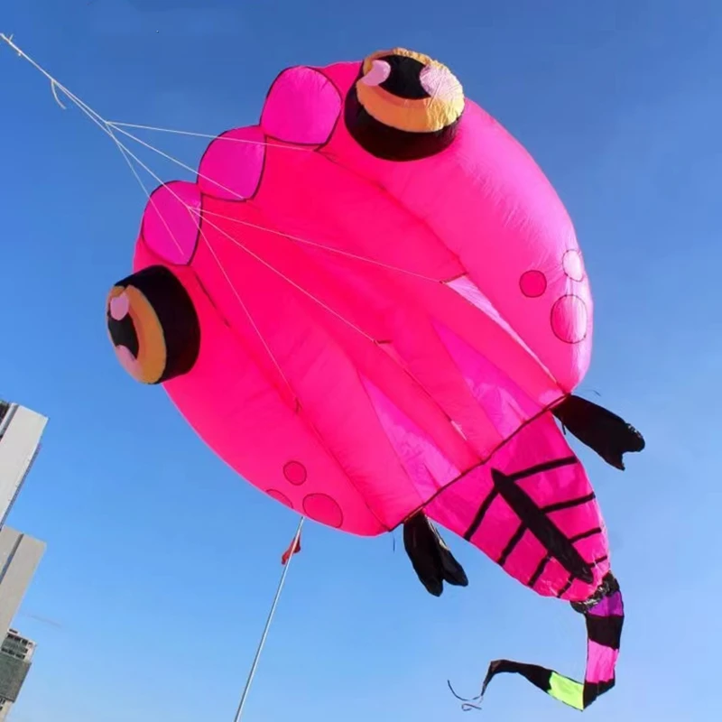 Grote kikkervisje vliegen zachte vliegers voor volwassenen reel professionele windvliegers fabriek dierenvliegers windsurfvliegerlijn Kindvlieger