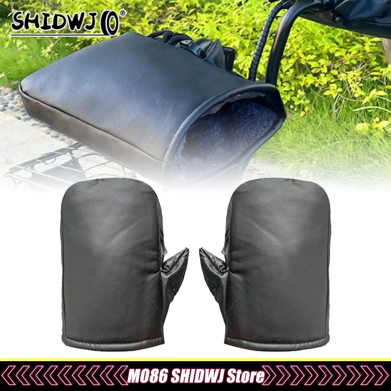 

1 Pair Waterproof Handmuffs Bicycle Handle Cover Warmers Motorcycle Handlebar Muffs Winter Equipment Mitts Warmer Gloves