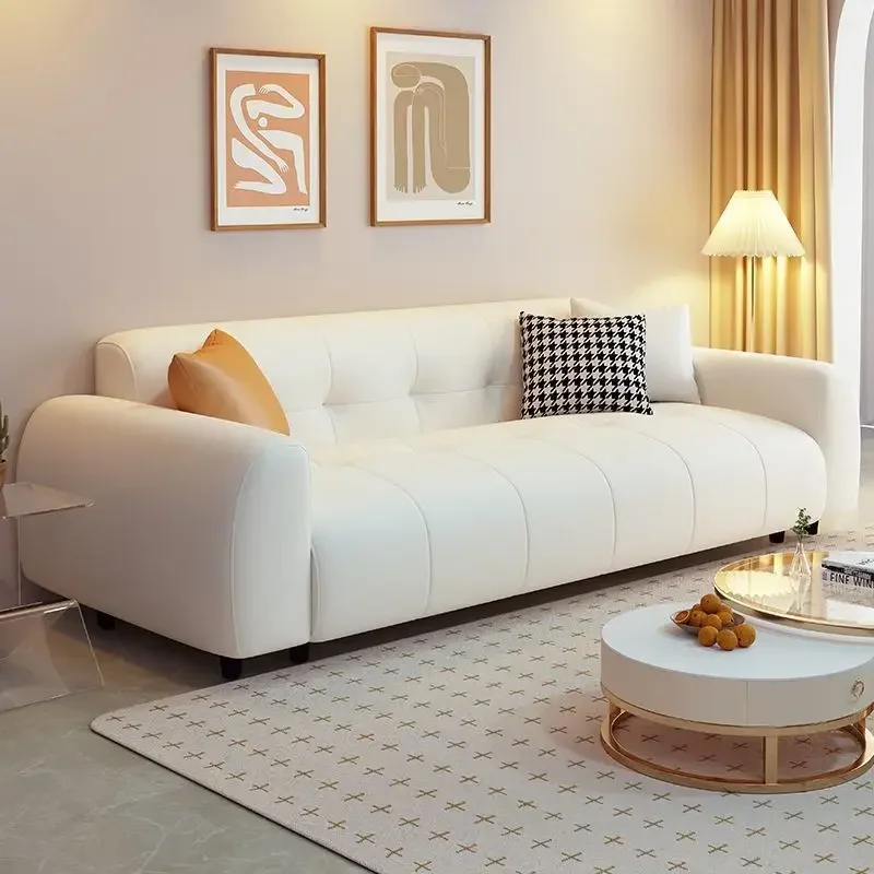 Small apartment, simple and fashionable, cat scratching apartment, small sofa