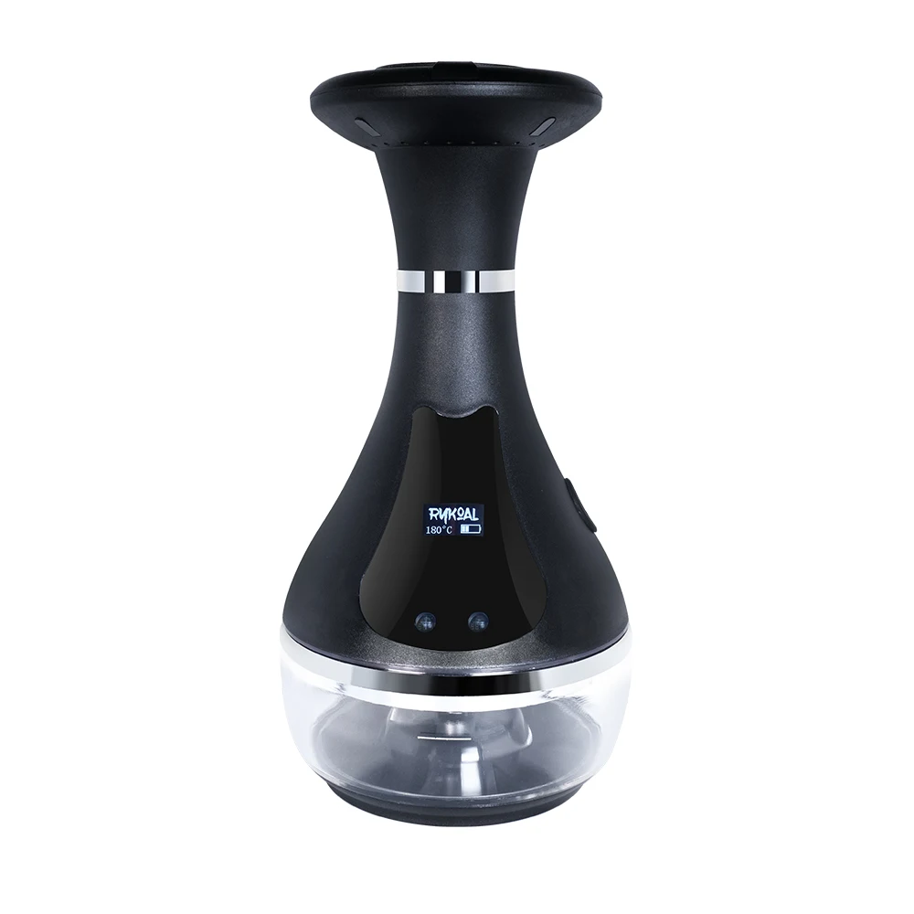 

Hot Selling Electric Portable Stainless Steel Acrylic Hookah High Quality Shisha With LED Display Electric Shisha Hookah Set