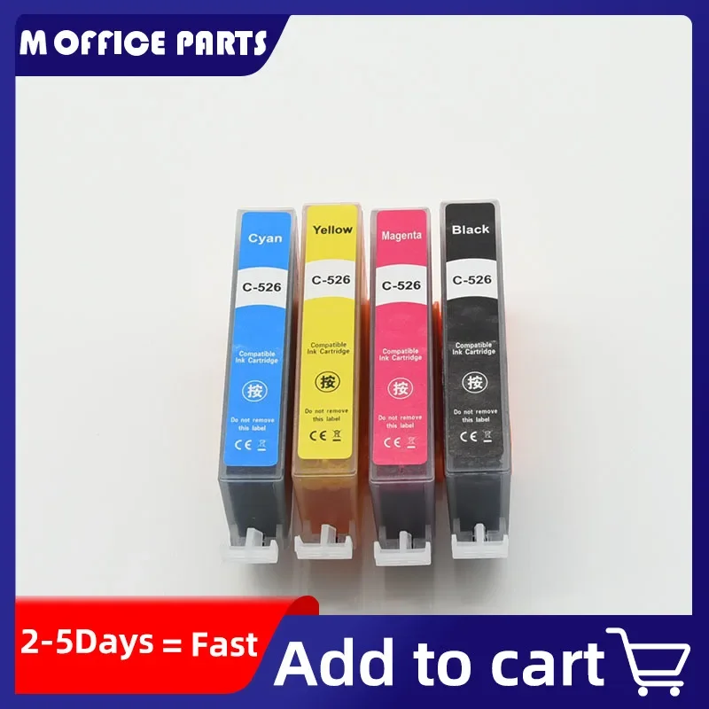 PGI-525 CLI-526 para canon pgi 525 cli 526 cartucho de tinta para canon pixma ip4850 mg5150 mg5250 mg6150 mg8150 mg5350 mg6250 mg