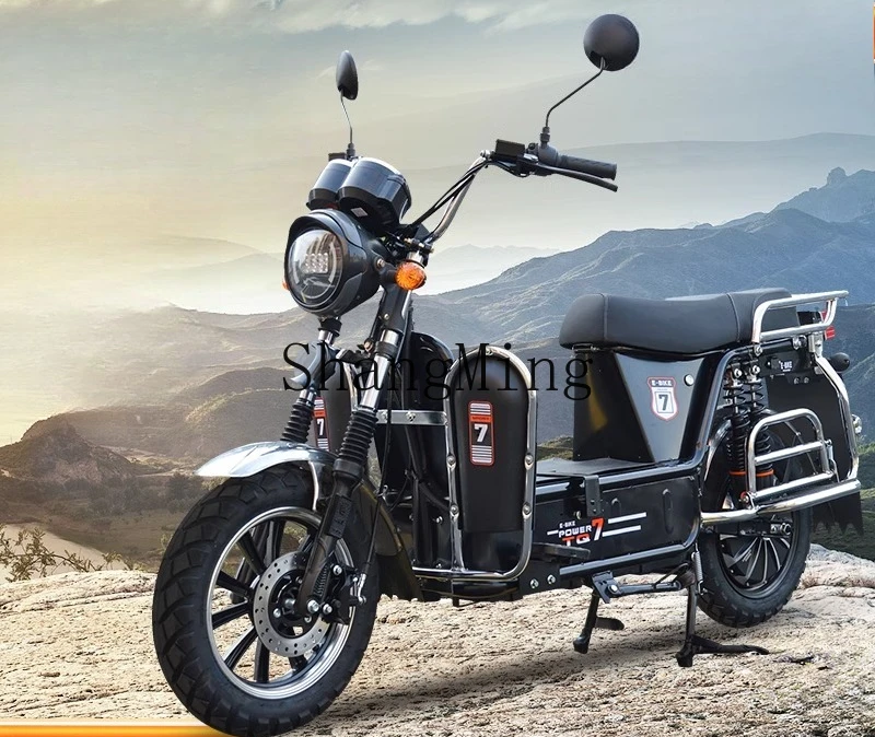 ZYH دراجة نارية كهربائية ذات بطارية عالية السرعة وسحب بعجلتين