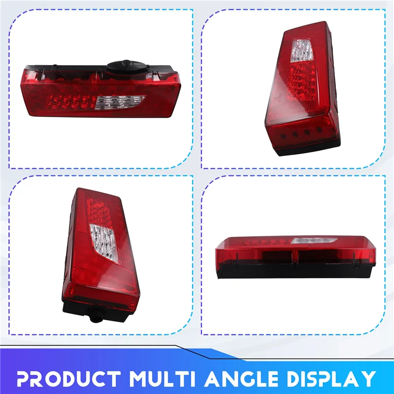 

AB61-1Pc 24V LED Rear Headlight Tail Light For Scania Truck Taillight With Plug Connectors Accessories Parts