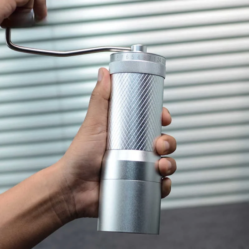 Manual Coffee Grinder Whirlwind Disc Espresso Grinder Sharp Blade Flat Knife Manual Grinder Professional Bean Grinder
