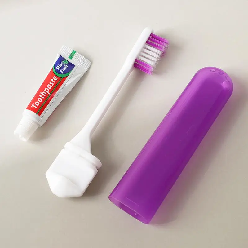 Hygiene Oral Portable Disposable Foldable Travel Camping Toothbrush Hiking Tooth Brush Tooth Cleaning Tools Folding Toothbrush