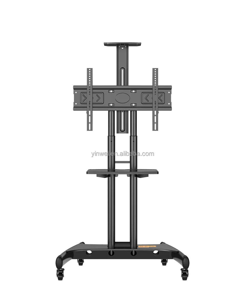 Universal Height Adjustable Removable With Wheels Tv Stands Mount VESA 400*600 mm For Tv Modern Luxury TS001-1 For Living Room