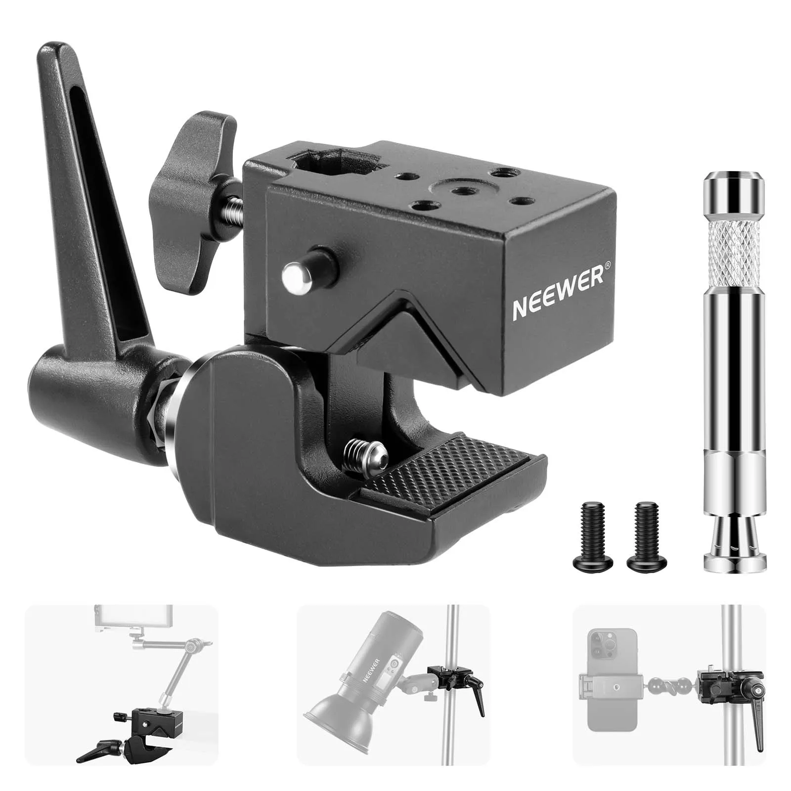 NEEWER Super Clamp with 5/8