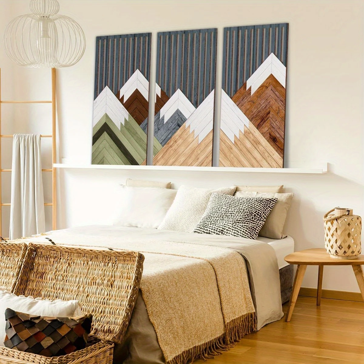Boho Wooden Wall Art 3