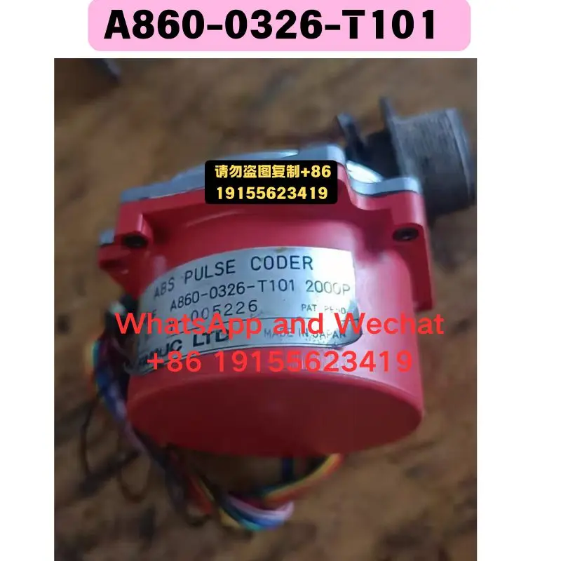 Used OEM disassembled partsA860-0326-T101 encoder Functional test OK Fast delivery