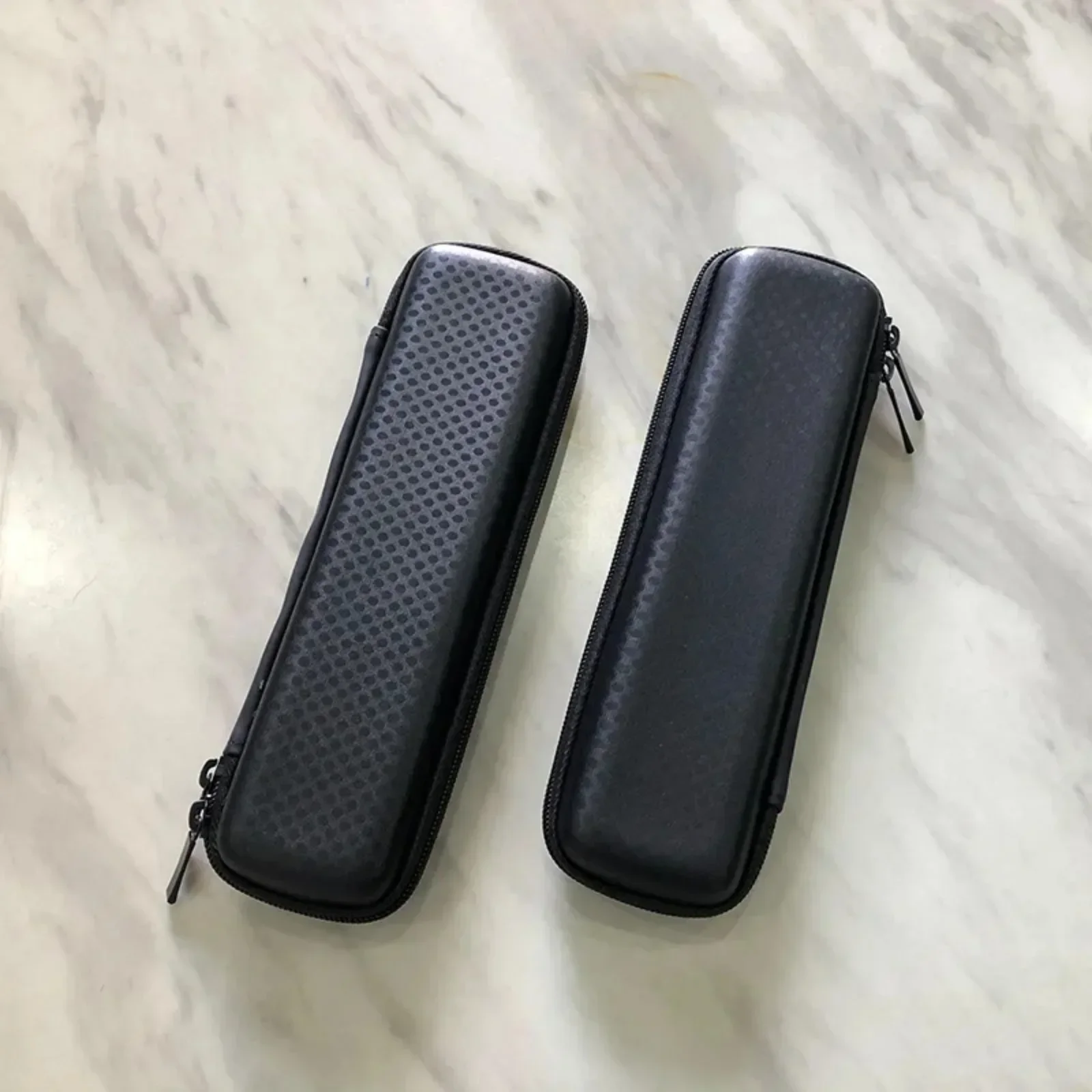 Black Leather Zipp Case Mini Slim Case Small EGo Carry Bag for Pen Lighter Tobacoo Pipe Tool