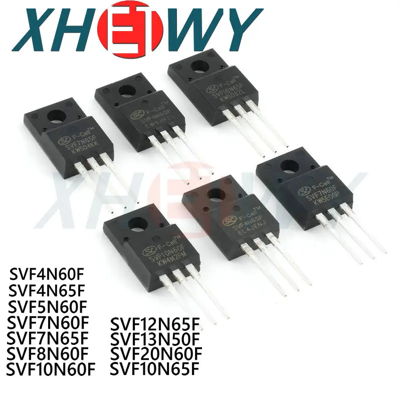 Original SVF4N60F SVF4N65F SVF5N60F SVF7N60F SVF7N65F SVF8N60F SVF10N60F SVF12N65F SVF13N50F SVF20N60F SVF10N65F 4N60 5N60 20N60