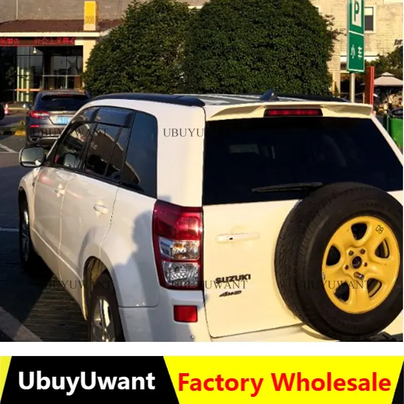 

UBUYUWANT For SUZUKI Grand VITARA Spoiler 2009-2013 High Quality ABS Material Car Rear Roof Wing Rear Lip Spoiler