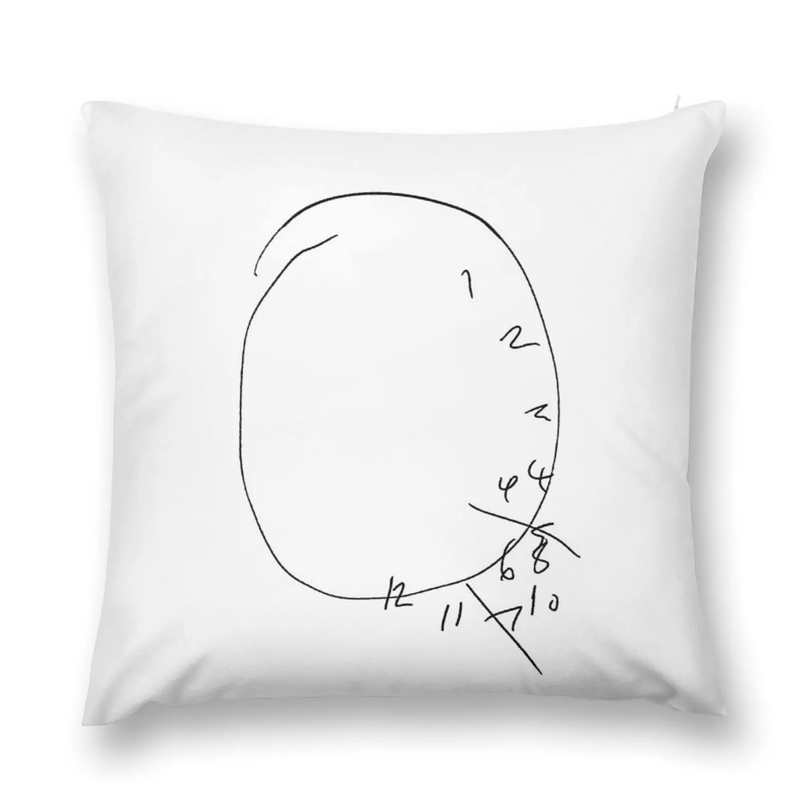 

Will's Clock - Hannibal Throw Pillow sleeping pillows christmas ornaments 2025 pillow