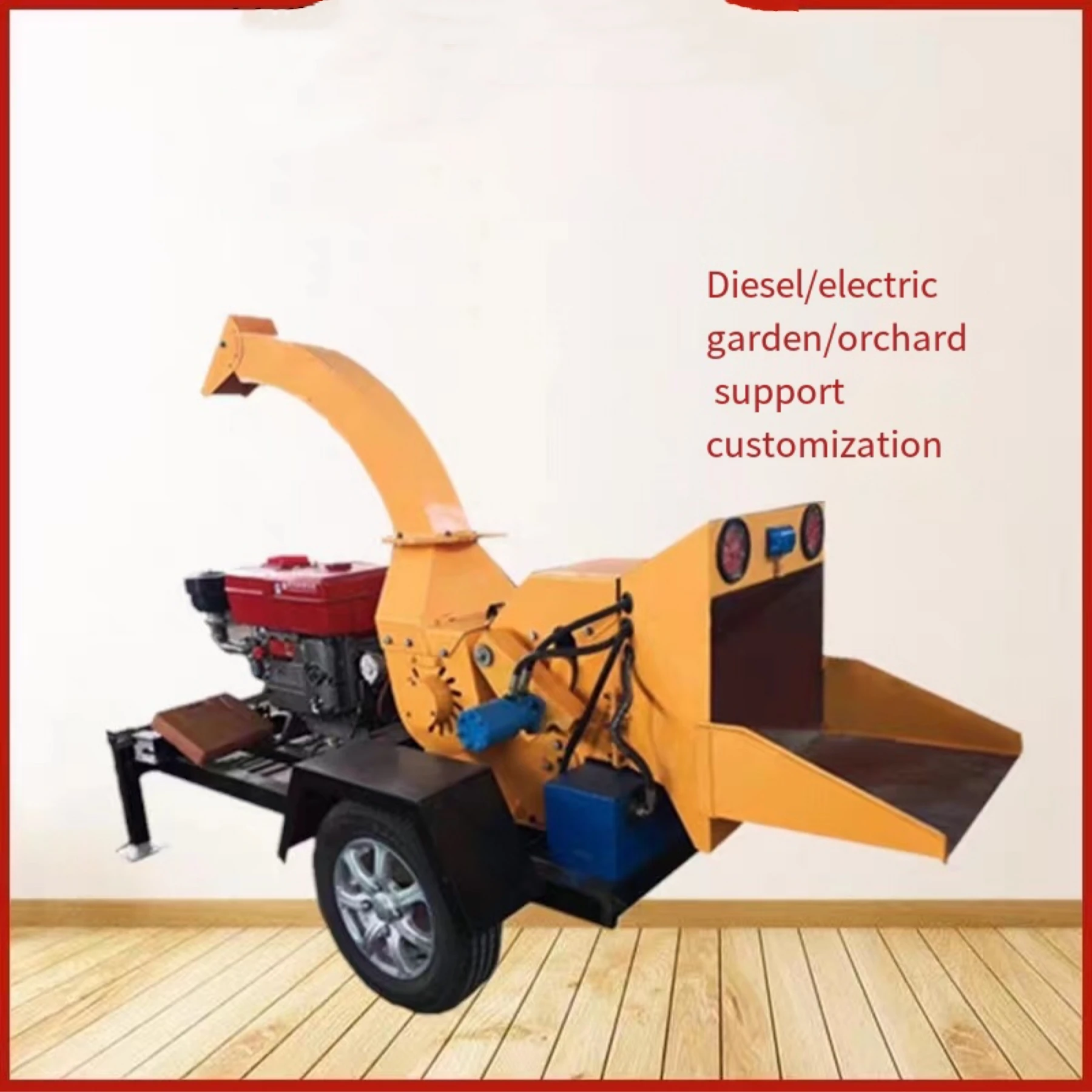 2025Wholesale Price Crushing Machine Tree Branches Shredder Garden