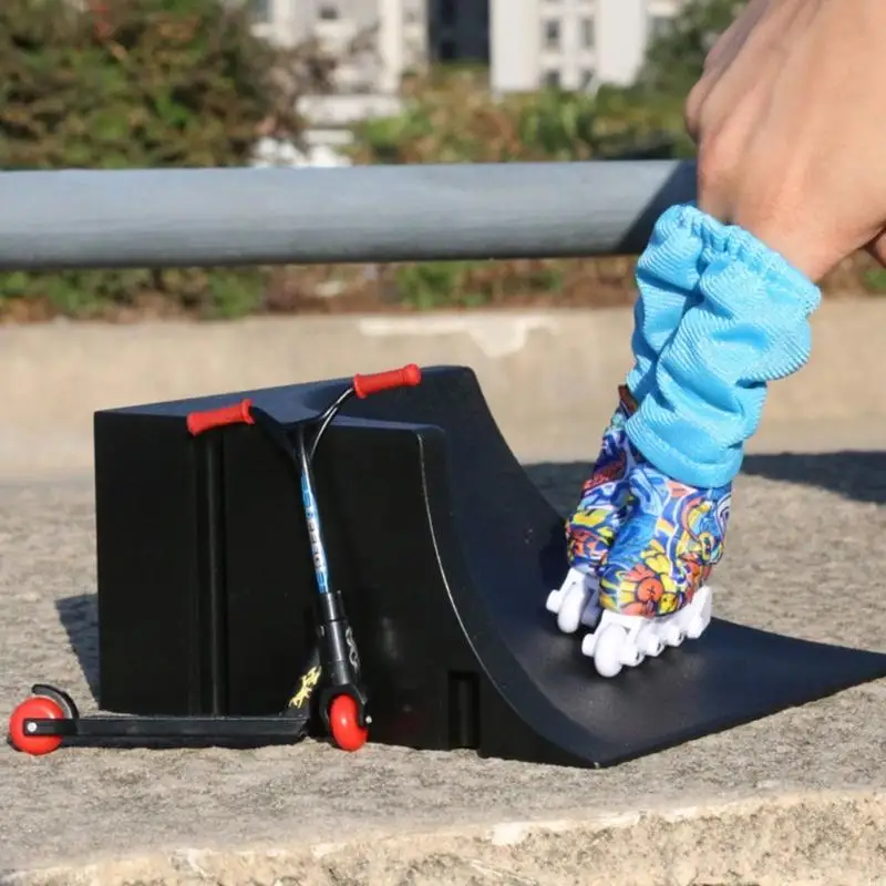 Patinete dedo J0MF, patinete eléctrico con forma Mini tableros para dedos, movimiento del dedo