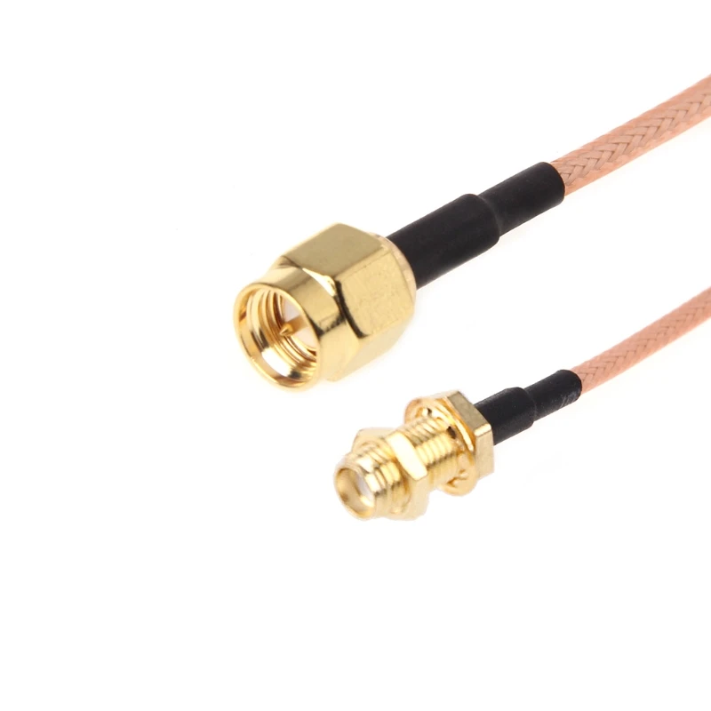 50cm RG316 Cable SMA Male Plug To SMA Female Jumper Pigtail 20