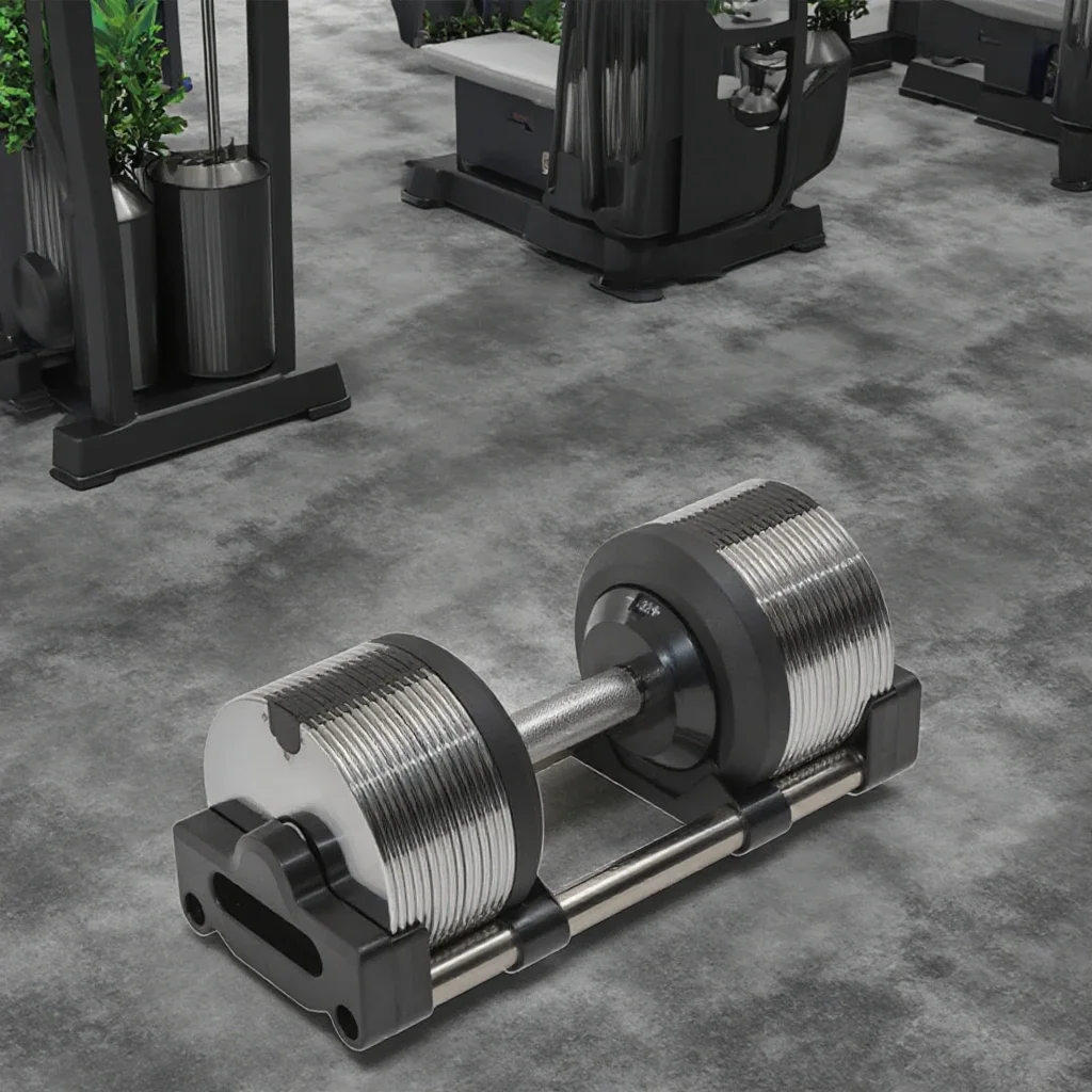 Adjustable Dumbbells 24kg/53lb Multi-Weight Workout Accessory for Dumbbell Rack