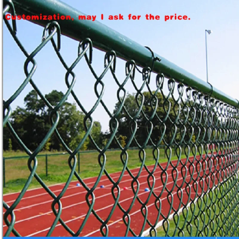 

На заказ. Стабильное производство Оцинкованный забор звеньев цепи 3D-моделирование Служба временных панелей для стадиона