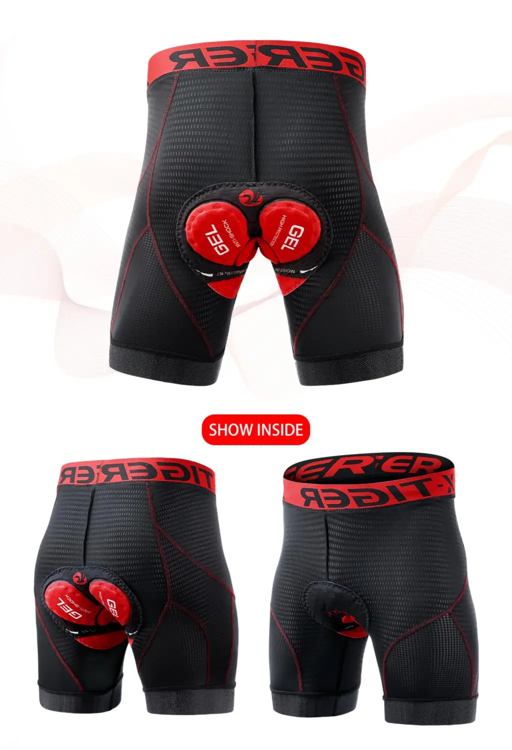 Maillot Y Culotte De Ciclismo Para Hombre – Camiseta Manga Corta + Pantalón Corto Con Badana De Gel 3D, Tejido Ligero Y Transpirable Para Verano